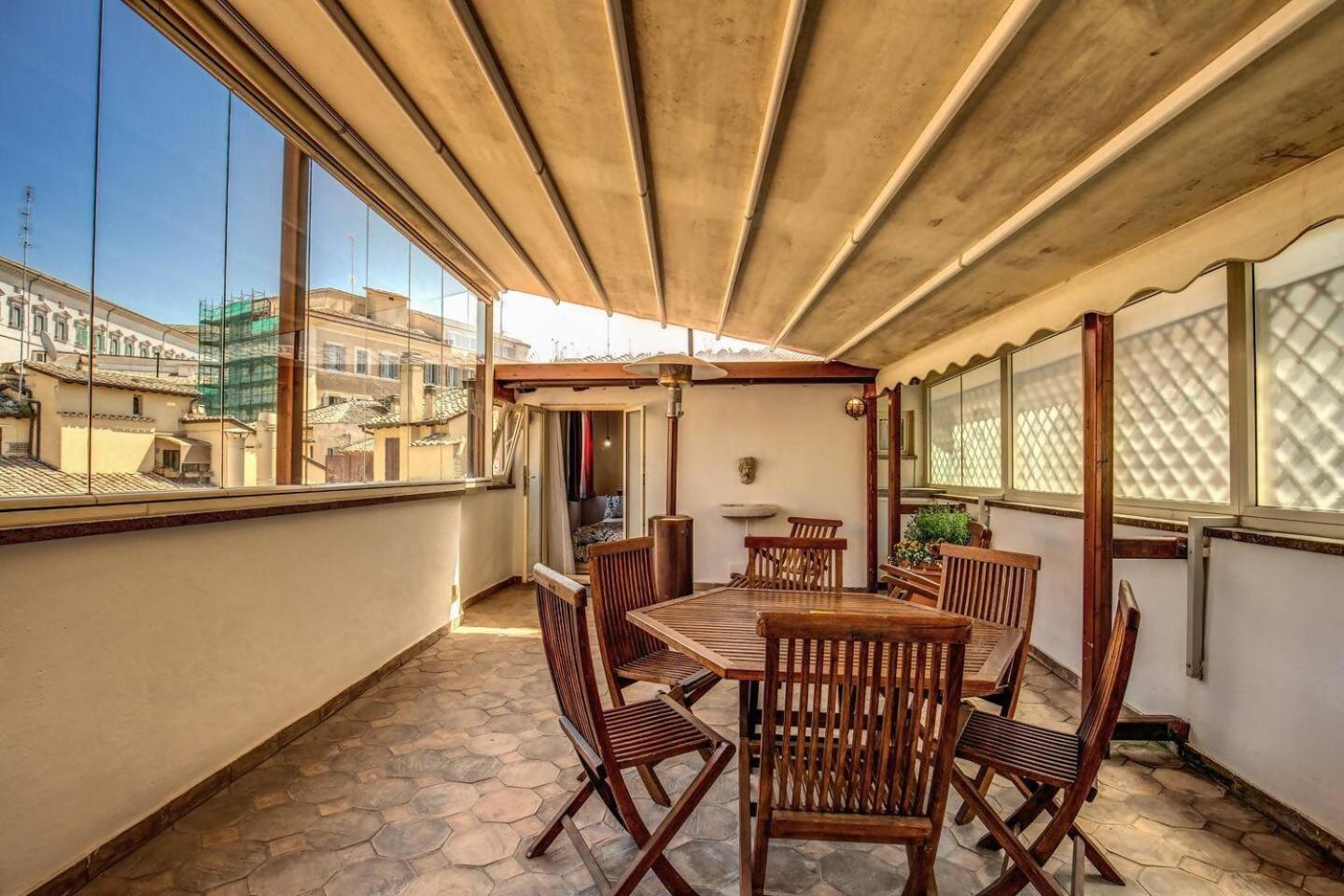 Attic With Terrace By Trevi Fountain Apartment Roma Exterior foto