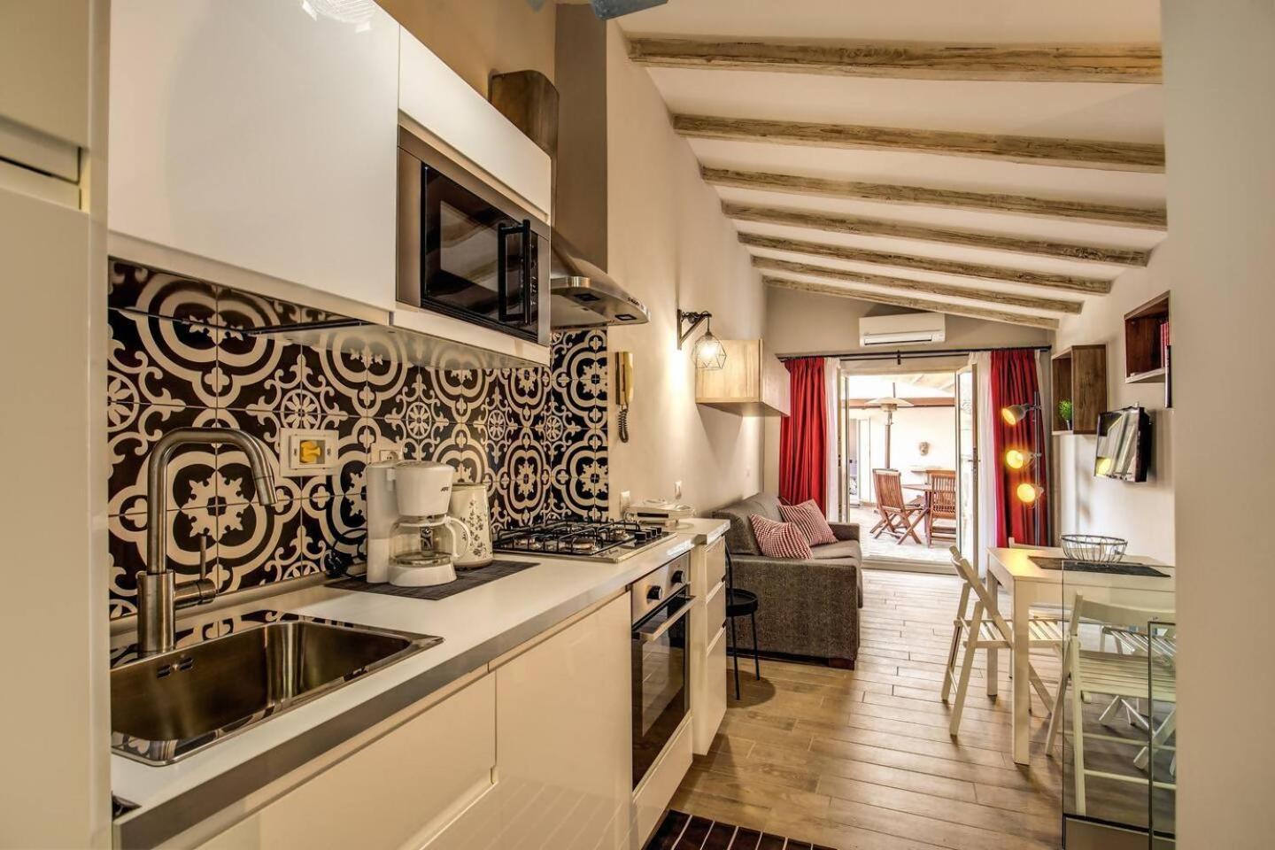 Attic With Terrace By Trevi Fountain Apartment Roma Exterior foto
